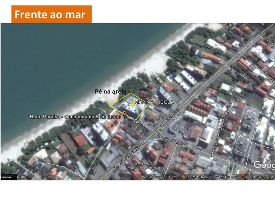 Maravilhoso Apartamento Beira-Mar Praia Da Cachoeira Florianopolis Exterior photo